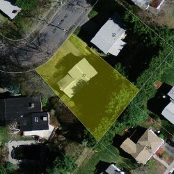 30 Esty Farm Rd, Newton MA 02459-3607 aerial view