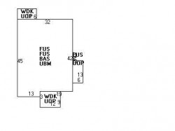 52 Arlington St, Newton MA  02458-2424 floor plan
