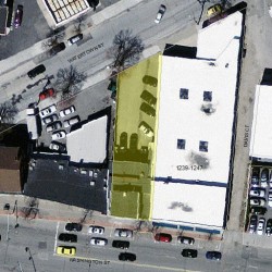 1253 Washington St, Newton MA 02465-2128 aerial view