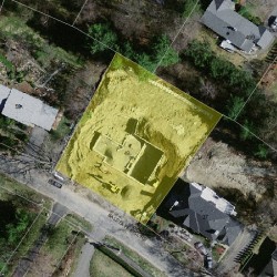 49 Baldpate Hill Rd, Newton MA 02459-2826 aerial view