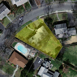 15 Oldham Rd, Newton MA 02465-2326 aerial view