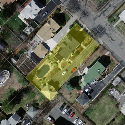 22 Broadway Ter, Newton MA  02460-1404 aerial view