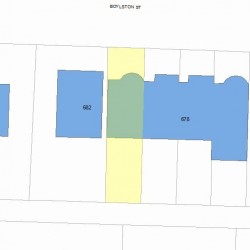 680 Boylston St, Newton MA 02459-2680 plot plan