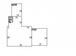 27 Islington Rd, Newton MA 02466-1005 floor plan