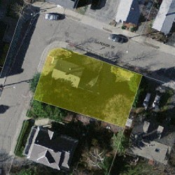 100 Gardner St, Newton MA 02458-1405 aerial view