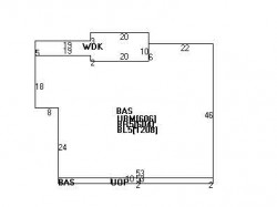 47 Grace Rd, Newton MA  02459-3450 floor plan
