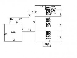144 Side Pkwy, Newton MA  02458-1847 floor plan