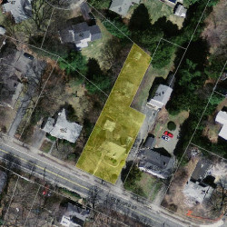198 Concord St, Newton MA  02462-1314 aerial view