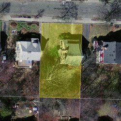122 Oakdale Rd, Newton MA 02461-1813 aerial view