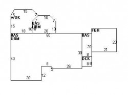 85 Ruane Rd, Newton MA  02465-2627 floor plan