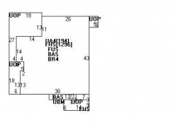 351 Otis St, Newton MA 02465-2533 floor plan
