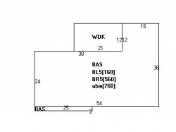 88 Peregrine Rd, Newton MA 02459-3441 floor plan