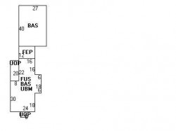175 Parker St, Newton MA  02459-2549 floor plan