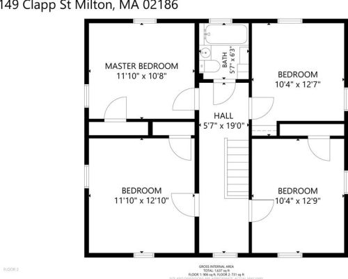149 Clapp St, Milton MA 02186-3228 exterior
