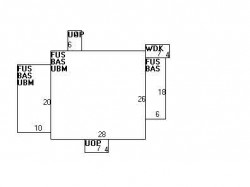 1325 Beacon St, Newton MA 02468-1738 floor plan