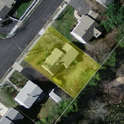85 Spiers Rd, Newton MA  02459-3716 aerial view