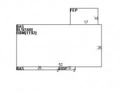 67 Brookline St, Newton MA  02467 floor plan