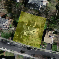 47 Clements Rd, Newton MA  02458-2617 aerial view