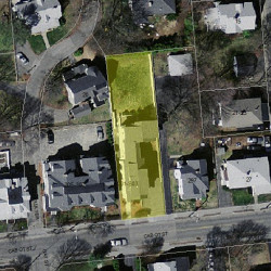 303 Cabot St, Newton MA  02460-2268 aerial view