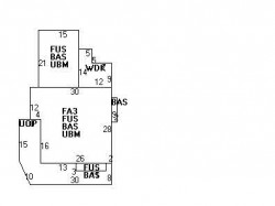 328 Cabot St, Newton MA 02460-2254 floor plan
