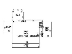 53 Waban Ave, Newton MA  02468-2134 floor plan