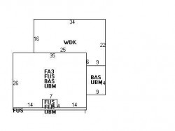 36 Rockledge Rd, Newton MA  02461-1800 floor plan