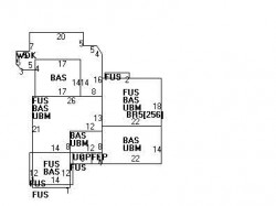 45 Hartman Rd, Newton MA  02459-3034 floor plan