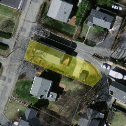 34 Cummings Rd, Newton MA  02459-1753 aerial view