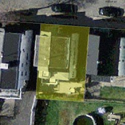 10 Beech St, Newton MA  02458-1026 aerial view