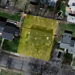 159 Fairway Dr, Newton MA 02465-1714 aerial view