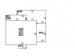 84 Moffat Rd, Newton MA  02468-1115 floor plan