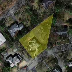 64 Bonad Rd, Newton MA 02465-2949 aerial view