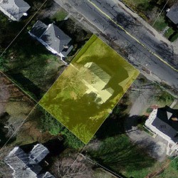 907 Dedham St, Newton MA 02459-3418 aerial view