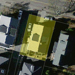 222 Church St, Newton MA 02458-1907 aerial view