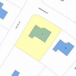 5 Peregrine Rd, Newton MA 02459-3442 plot plan
