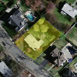 44 Peregrine Rd, Newton MA 02459-3440 aerial view