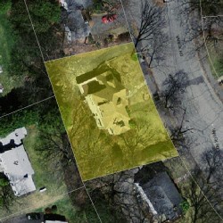 362 Waban Ave, Newton MA 02468-1305 aerial view