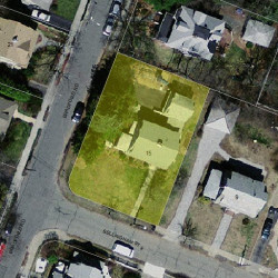 15 Bellingham St, Newton MA  02461-1001 aerial view