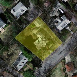 21 Ashmont Rd, Newton MA  02468-1202 aerial view