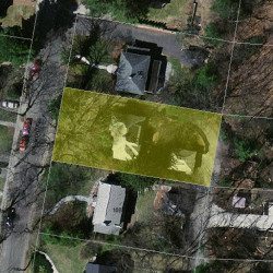 102 Beaumont Ave, Newton MA 02460-2330 aerial view