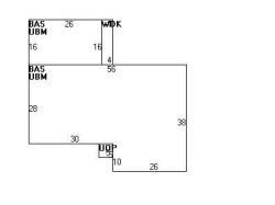 142 Cynthia Rd, Newton MA 02459-2864 floor plan