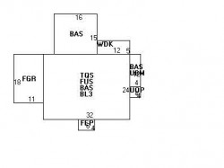 53 Beverly Rd, Newton MA  02461-1112 floor plan