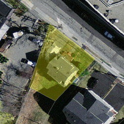 29 Florence St, Newton MA 02459-2847 aerial view