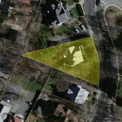 11 Waverley Ave, Newton MA 02458-2103 aerial view