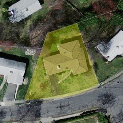 83 Wendell Rd, Newton MA 02459-2946 aerial view