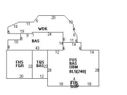 73 Ferncroft Rd, Newton MA 02468-1213 floor plan