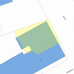 97 Elm St, Newton MA  02465-2009 plot plan