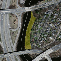 2500 Commonwealth Ave, Newton MA  02459 aerial view