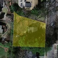 86 Greenlawn Ave, Newton MA  02459-1714 aerial view