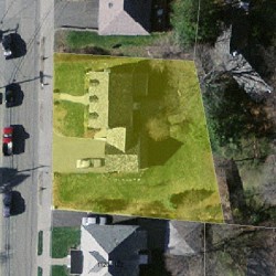 1112 Centre St, Newton MA 02459-1543 aerial view